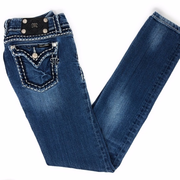 MISS ME Women's Jeans JP5014SK4 Skinny 0257 - Picture 2 of 9